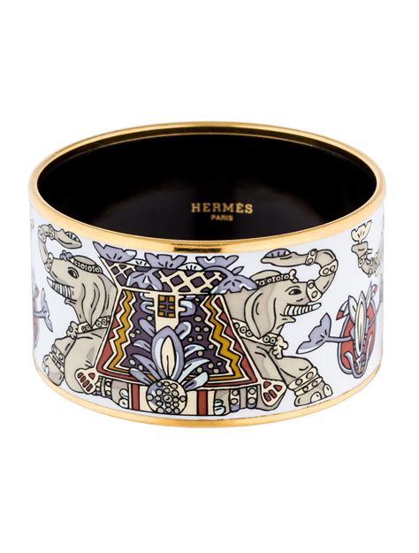 hermes lock bracelet|hermes extra wide enamel bracelet.